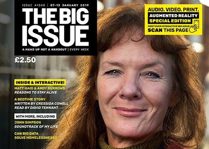 The Big Issue becomes first street newspaper to implement Augmented Reality