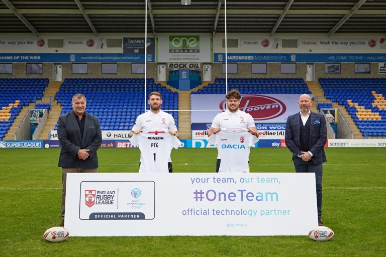 pure technology group becomes official tech partner of England Rugby League