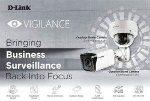 D-Link updates its best-selling Vigilance video surveillance range with 4K UHD resolution and H.265 HEVC support