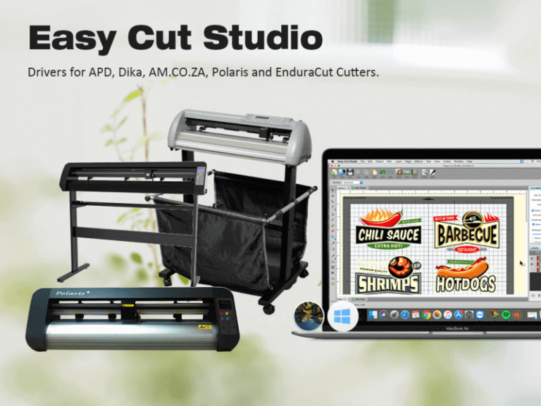 Easy Cut Studio Announces Availability of Drivers for APD, Dika, AM.CO.ZA, Polaris and EnduraCut Cutters.