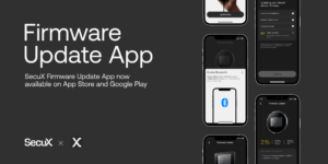 SecuX Firmware Update App now available on App Store and Google Play