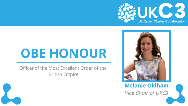 Melanie Oldham, founder of Bob’s Business, receives OBE for services to cyber security