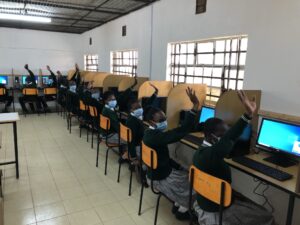 Joint project will see thousands of Kenyan schoolchildren have access to IT equipment