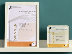 EndtoEnd IT Win Innovation Award!