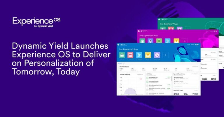 Dynamic Yield Launches Experience OS to Deliver on Personalisation of Tomorrow, Today