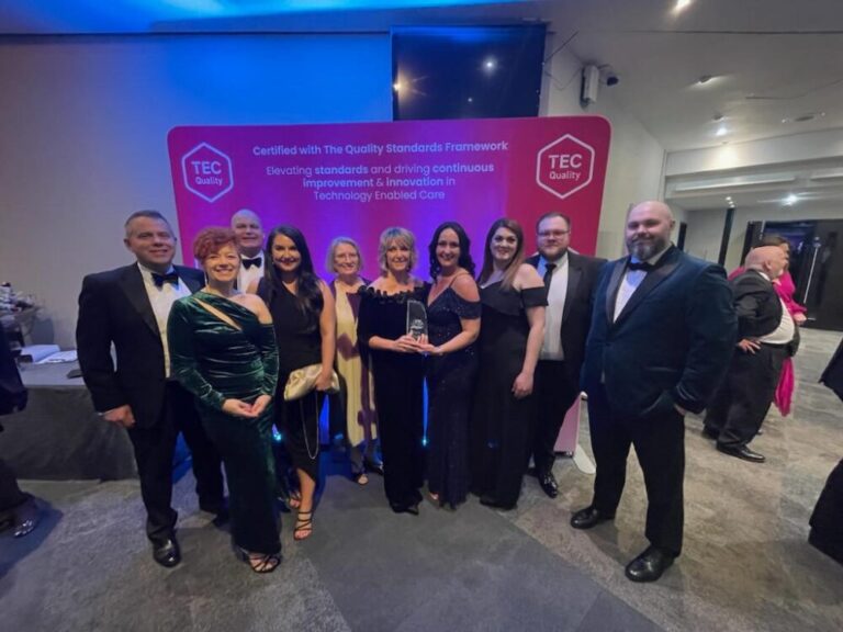 Delta Wellbeing and Hywel Dda Health Board win ‘Partnerships in TEC’ award for telehealth project