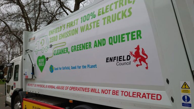 Enfield Council Adopts Ground-Breaking AI Video Telematics For Electric RCV And Targets Road Safety Improvements