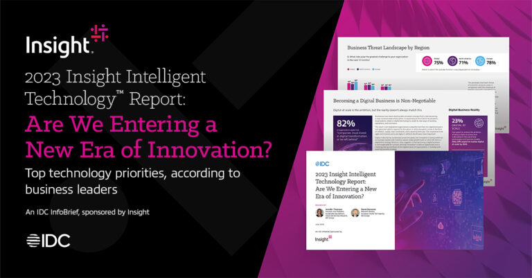 Insight Survey Finds Pace of Innovation Accelerating; Falling Behind in Digital Transformation More Impactful Than a Recession