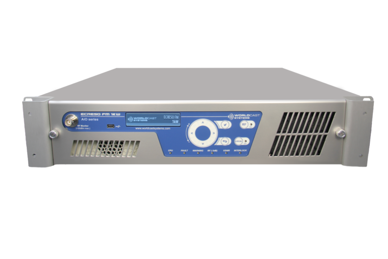 WorldCast announces key updates and immediate availability of its Ecreso FM AiO Series low power transmitters