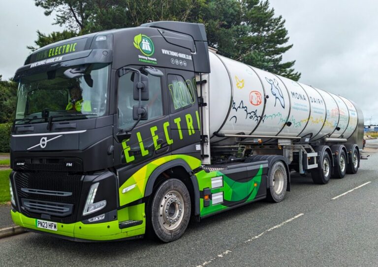 £20m cheese factory first in the UK to unveil electric milk truck ahead of major factory expansion