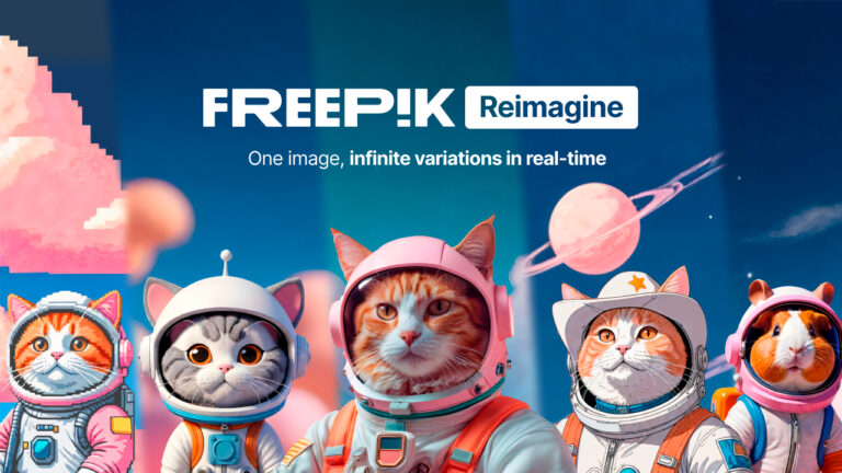 Freepik Reimagine: a multiverse of real-time and infinite visual possibilities through AI