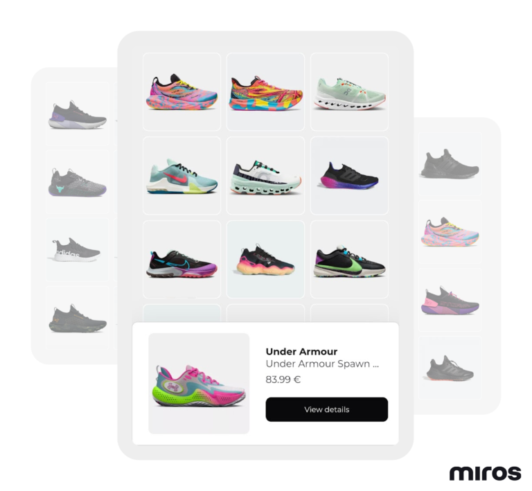 Miros Introduces Online Shopping with Tagless E-Commerce