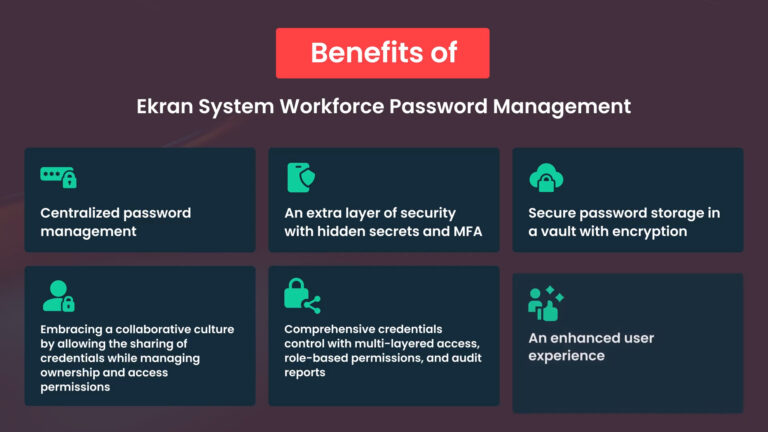 Ekran System Unveils New Workforce Password Management Feature to Enhance Privileged Access Management Capabilities